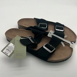 Men’s Goodfellow & Co Jerry genuine suede sandals size 11